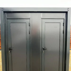 Container Sanitario WC + Lavatório + Duche conectável – grigio
