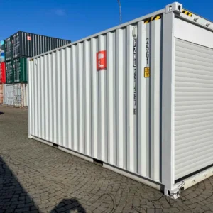 Contentor HC di 20 pés con porte di enrolar