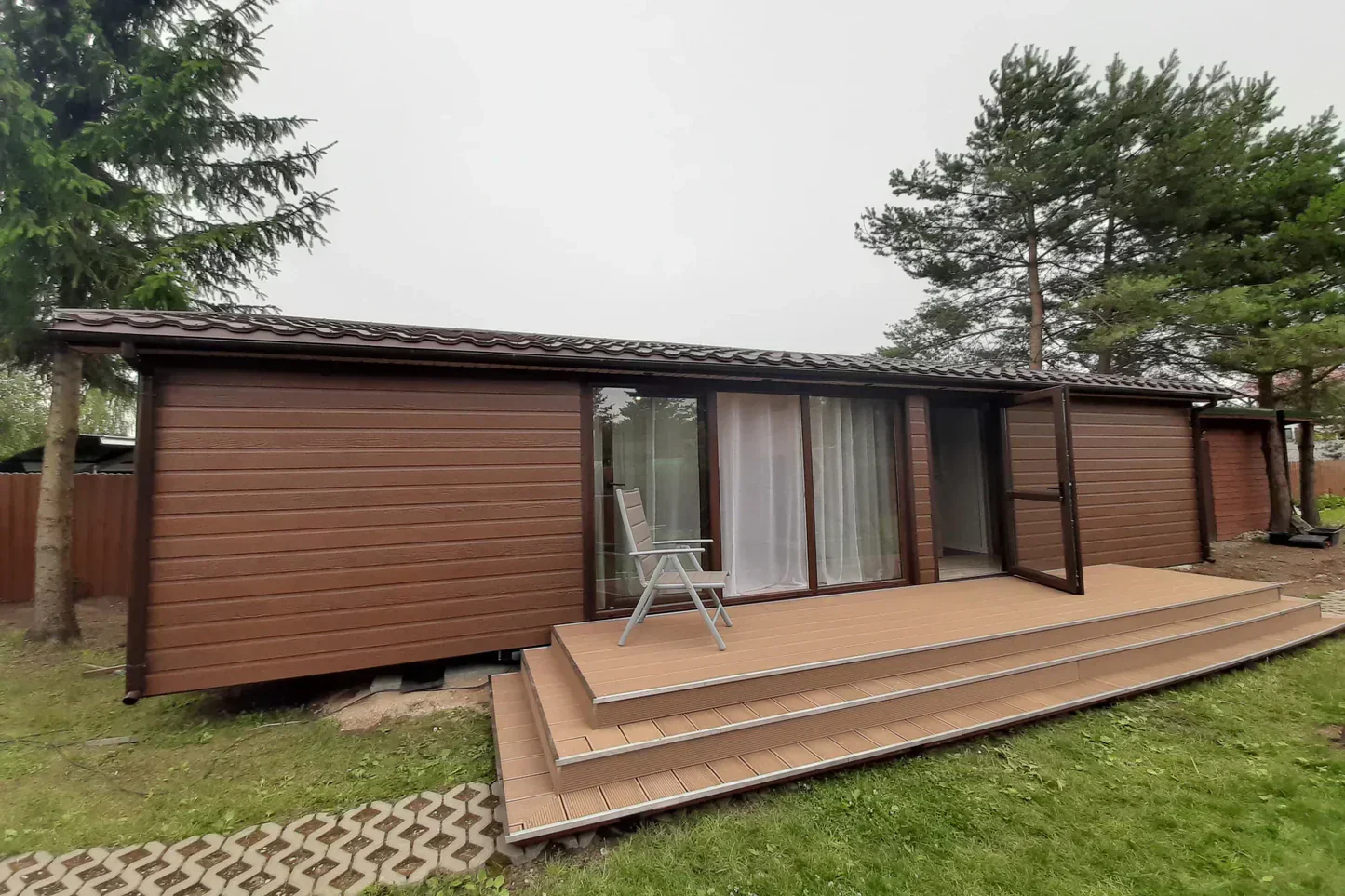 Casa Mobile T2 JUMA – 35 m² (11,6 × 3 m)