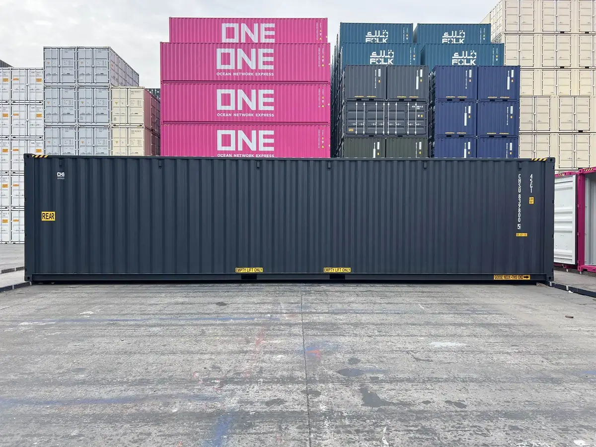 Contentor Nuovo di 40 Pés High Cube con Dupla porta