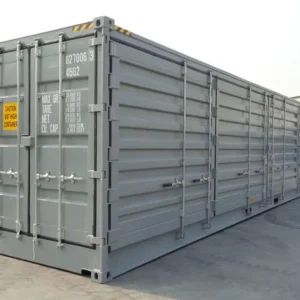 Container marittimo 40 Pés High Cube con porte Laterais