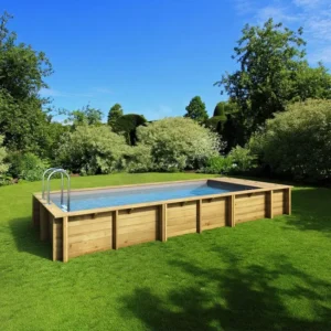 Piscina em legno Pool’n Box BWT Arena Versátil – 620 x 250 x 133 cm
